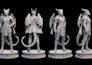 sculpt custom stl miniatures, characters, and statues for 3d printing